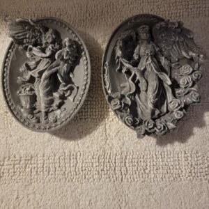 PLASTER OF PARIS WALL PLAQUES