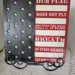 MEMORIAL DAY FLAG ART