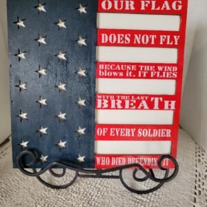 MEMORIAL DAY FLAG ART