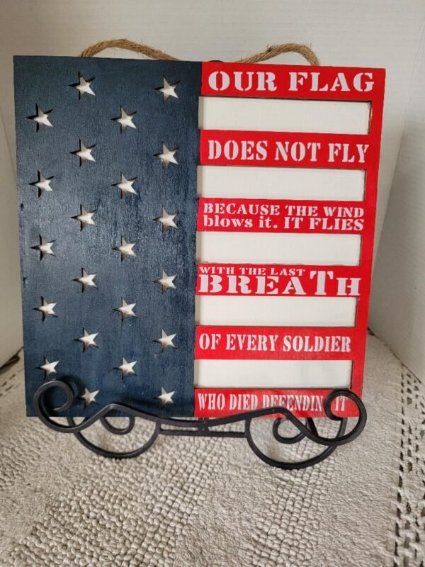 MEMORIAL DAY FLAG ART