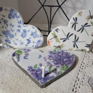 HEART WALL PLAQUES WITH HANGER