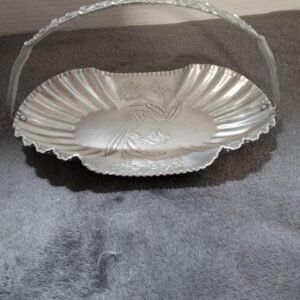 VINTAGE ALUMINIUM OVAL TRAY