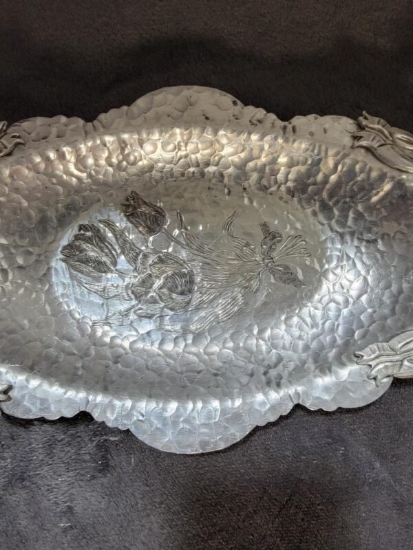 VINTAGE ALUMINUM TRAY - Image 2