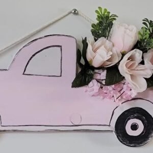 TRUCK WITH ROSES