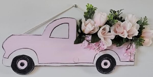 TRUCK WITH ROSES