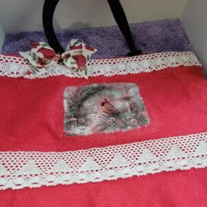 ZIPPERED TOTE BAG