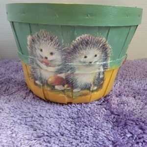 HEDGEHOG APPLE BASKET