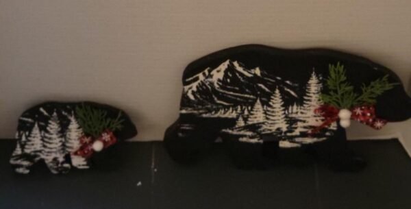 BLACK BEAR SET WALL MOUNT - Image 3