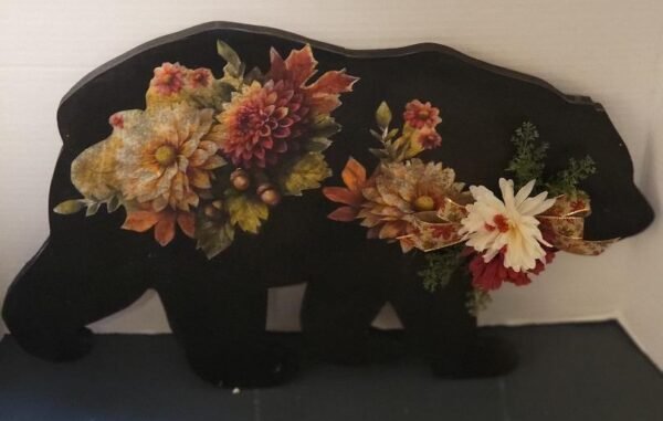 BLACK BEAR "FALL" WALL MOUNT - Image 4