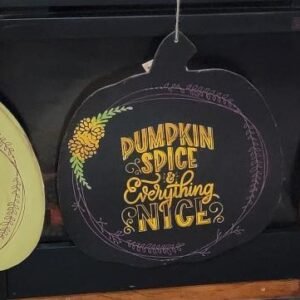 PUMPKIN DOOR HANGER