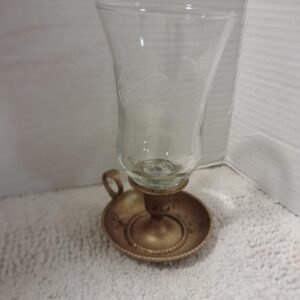 BRASS VOTIVE CANDLESTICK