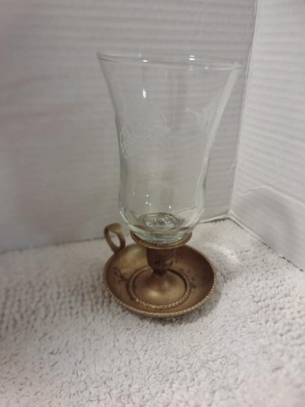 BRASS VOTIVE CANDLESTICK